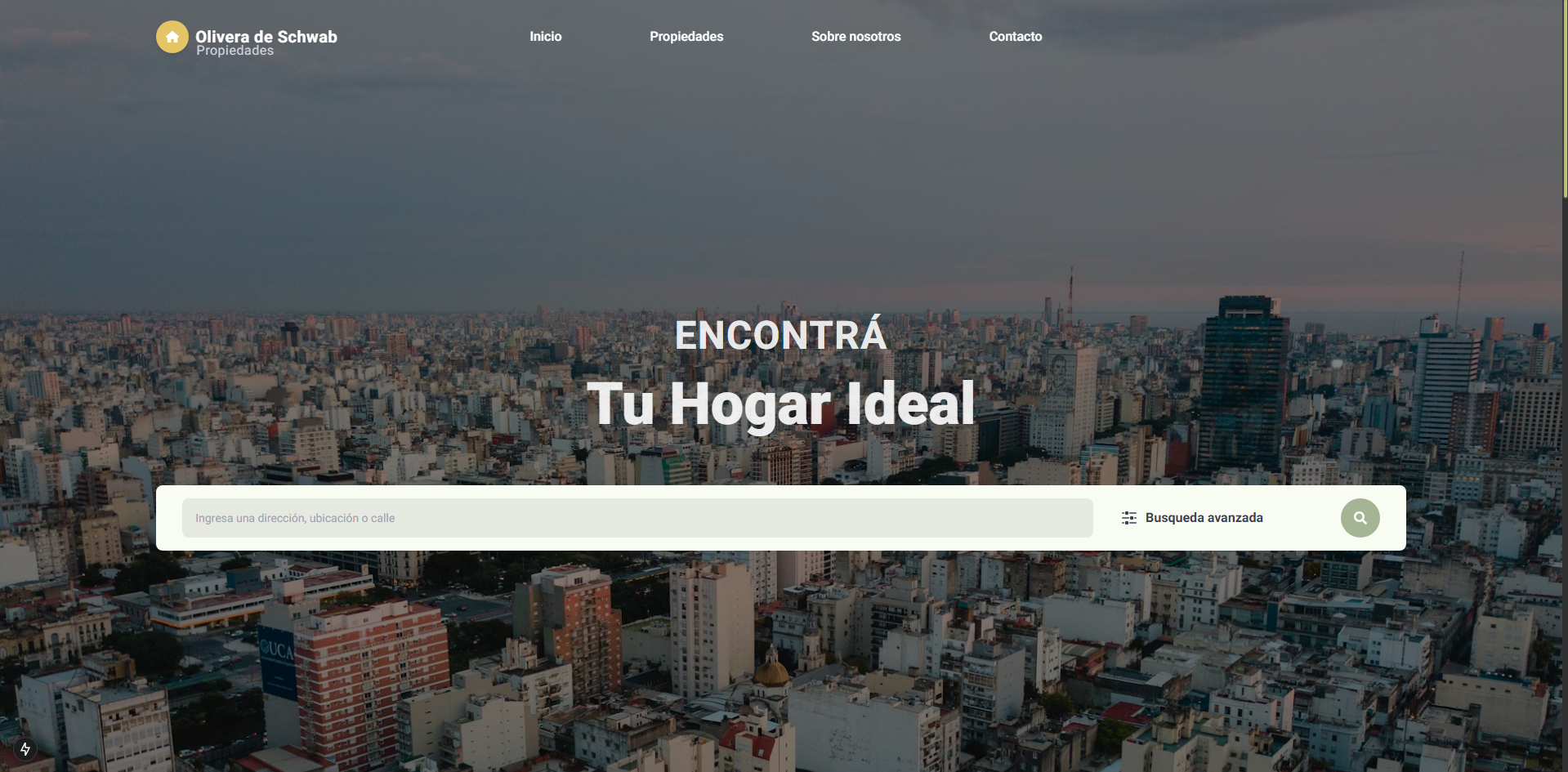 Gestor de Propiedades para Inmobiliarias